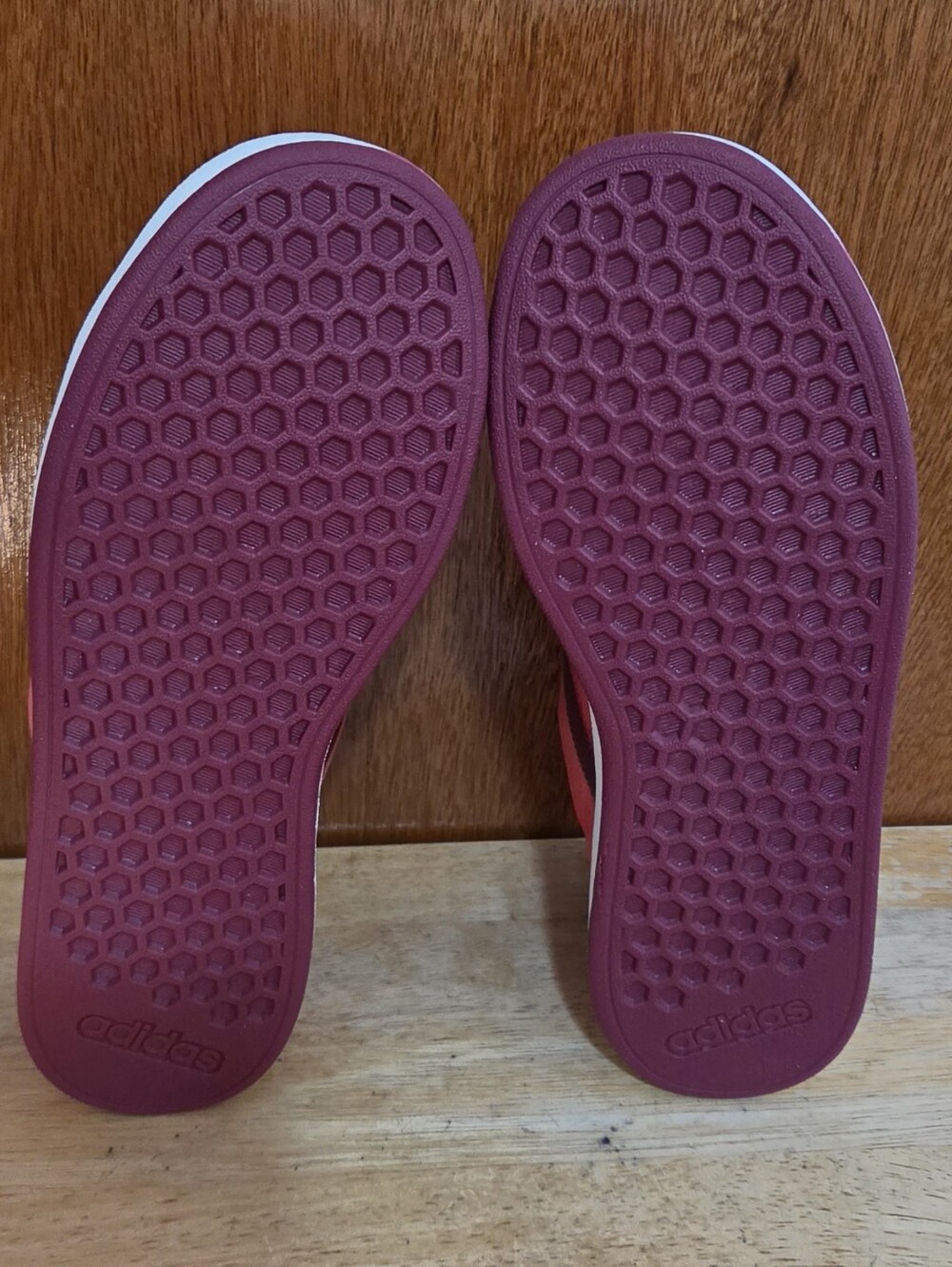 Adidas Grand Court 00s Red Low Casual Sneaker Unisex Youth Size 6/ JQ5654 NWB - Picture 9 of 12